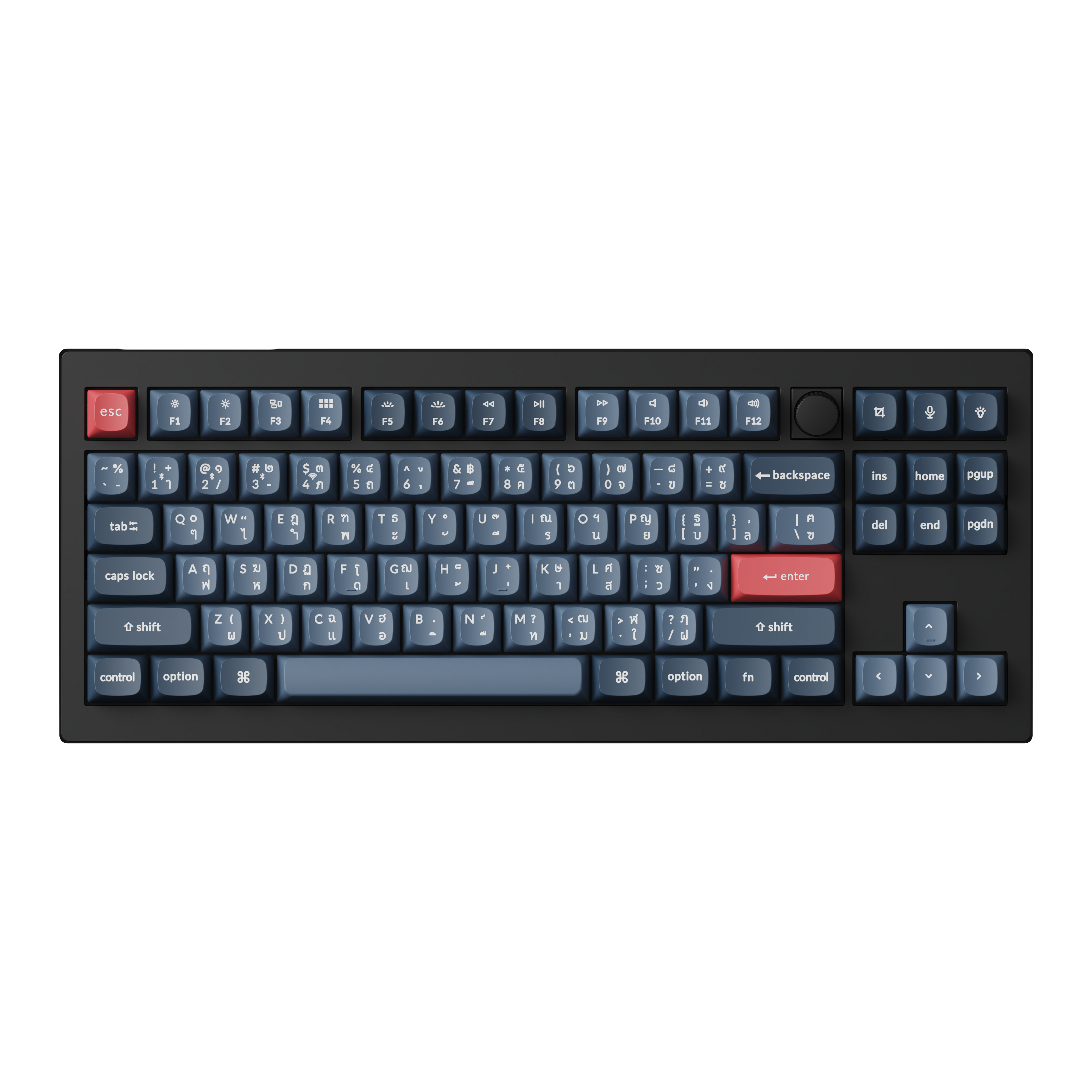 Keychron V3 Max QMK/VIA Wireless Custom Mechanical Keyboard - Keychron Thailand