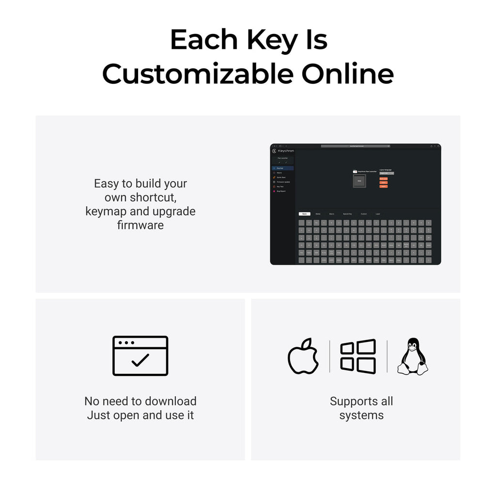 Keychron Big Kitty Paw Key Macro Mechanical - Keychron Thailand