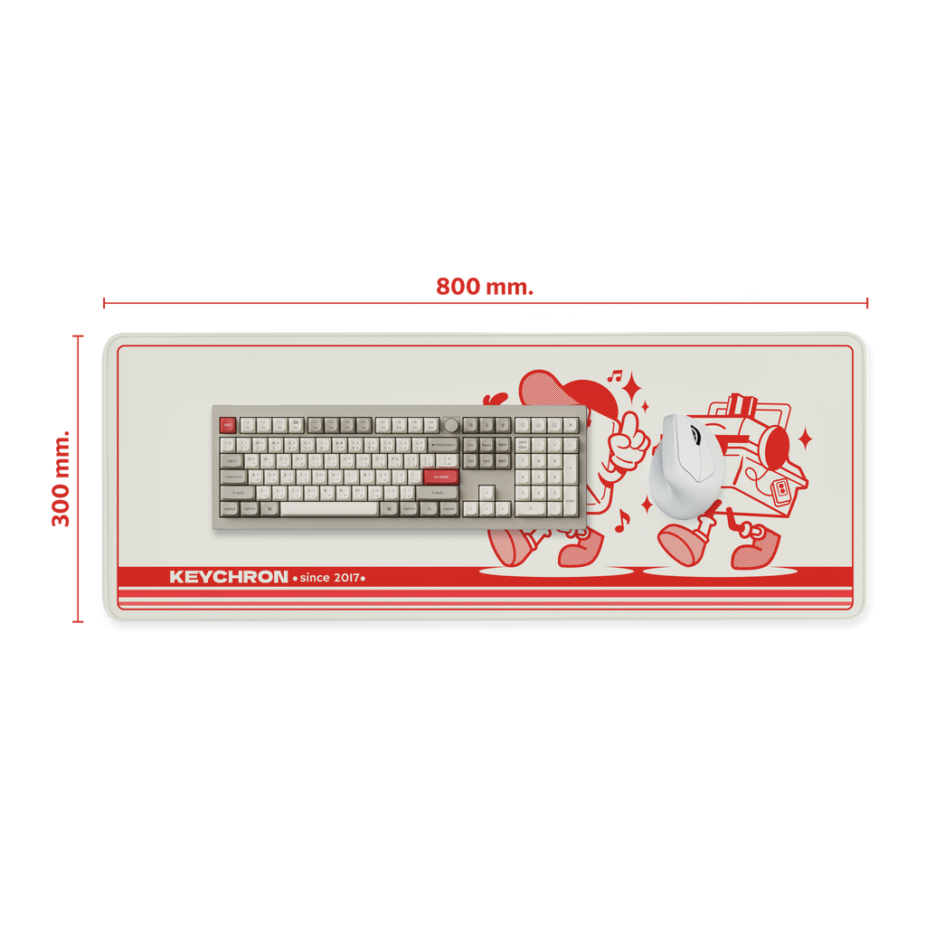 Keychron Desk Mat – Retro 80s Edition - Keychron Thailand