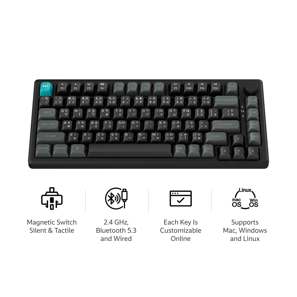 Keychron J2 TMR Wireless Magnetic Switch Keyboard