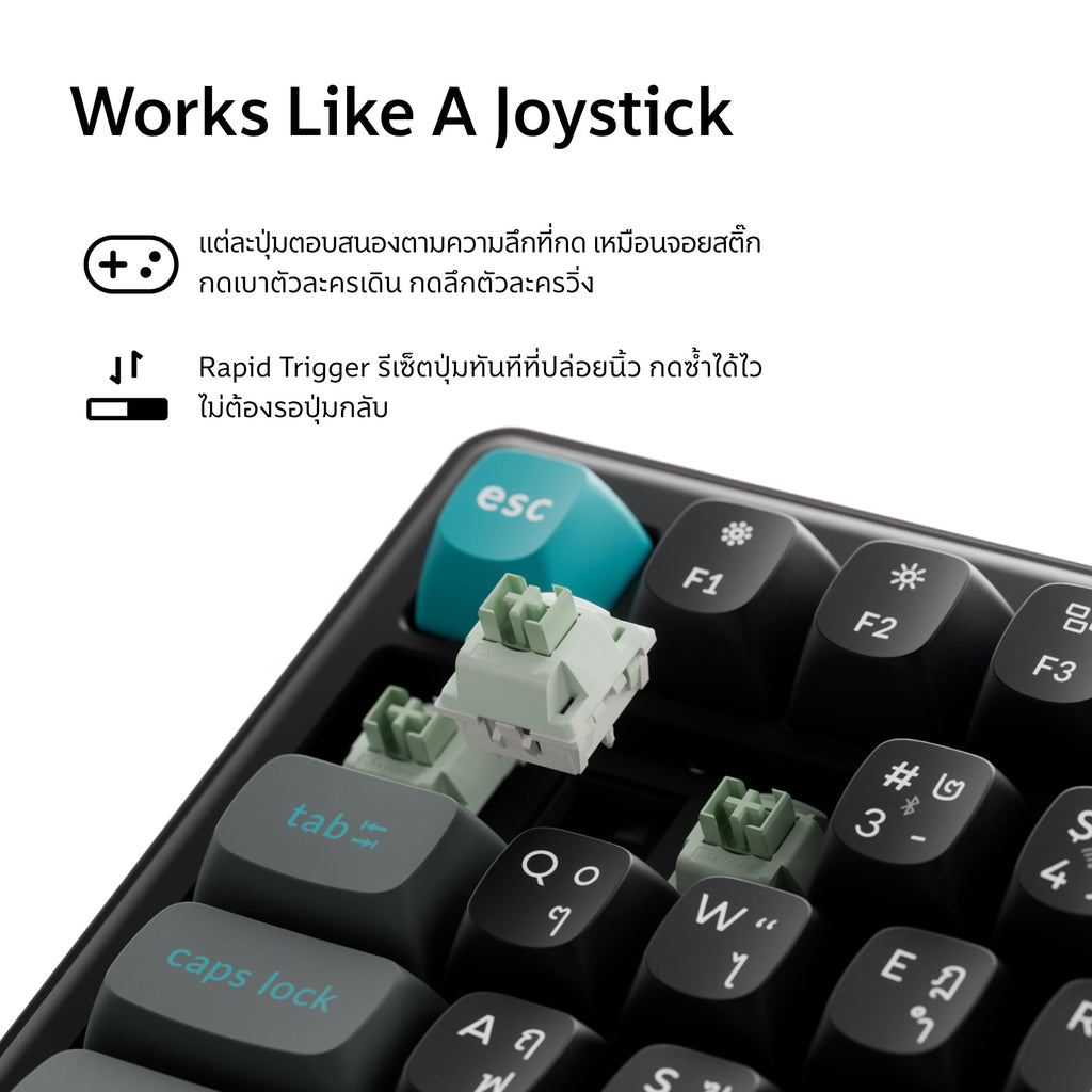 Keychron J2 TMR Wireless Magnetic Switch Keyboard
