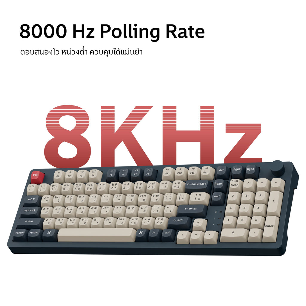 Keychron J3 Ultra 8K Wireless Custom Mechanical Keyboard