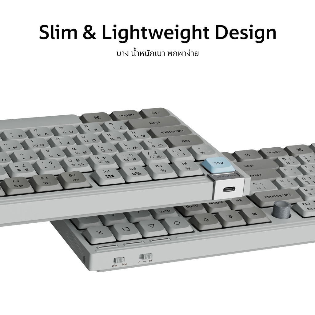 Keychron J6 Ultra 8K Wireless Custom Mechanical Keyboard