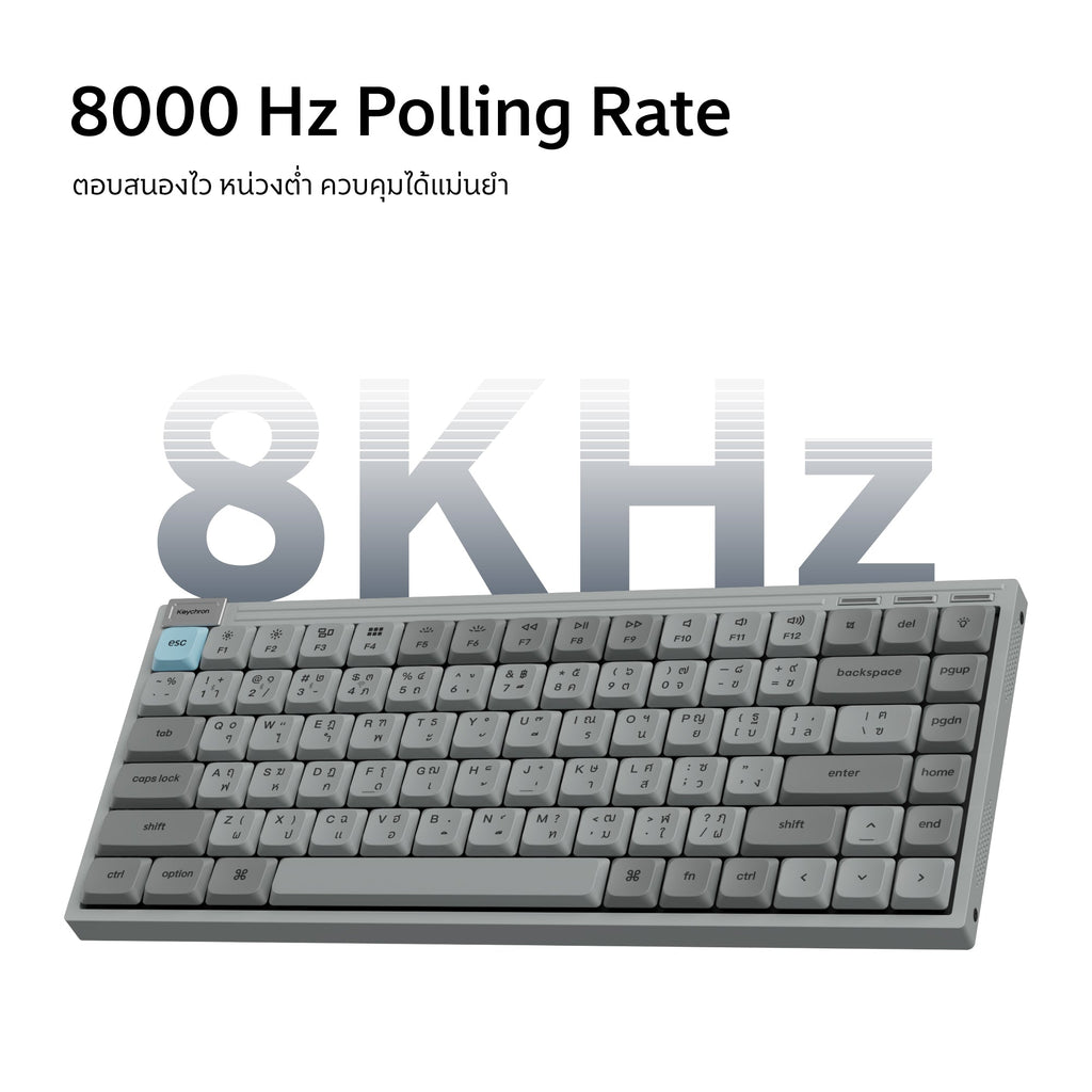 Keychron J9 Ultra 8K Wireless Custom Mechanical Keyboard