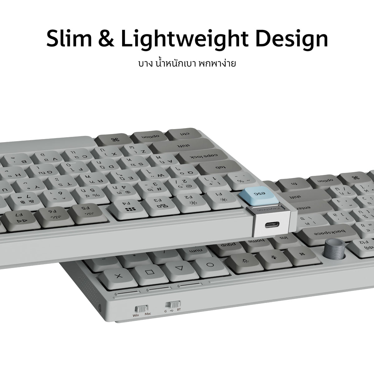 Keychron J9 Ultra 8K Wireless Custom Mechanical Keyboard