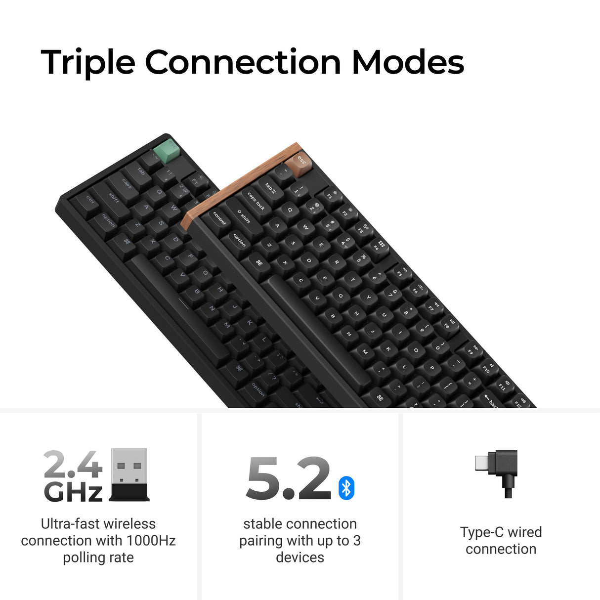 Keychron K10 HE Wireless Magnetic Switch Custom Keyboard - Keychron Thailand