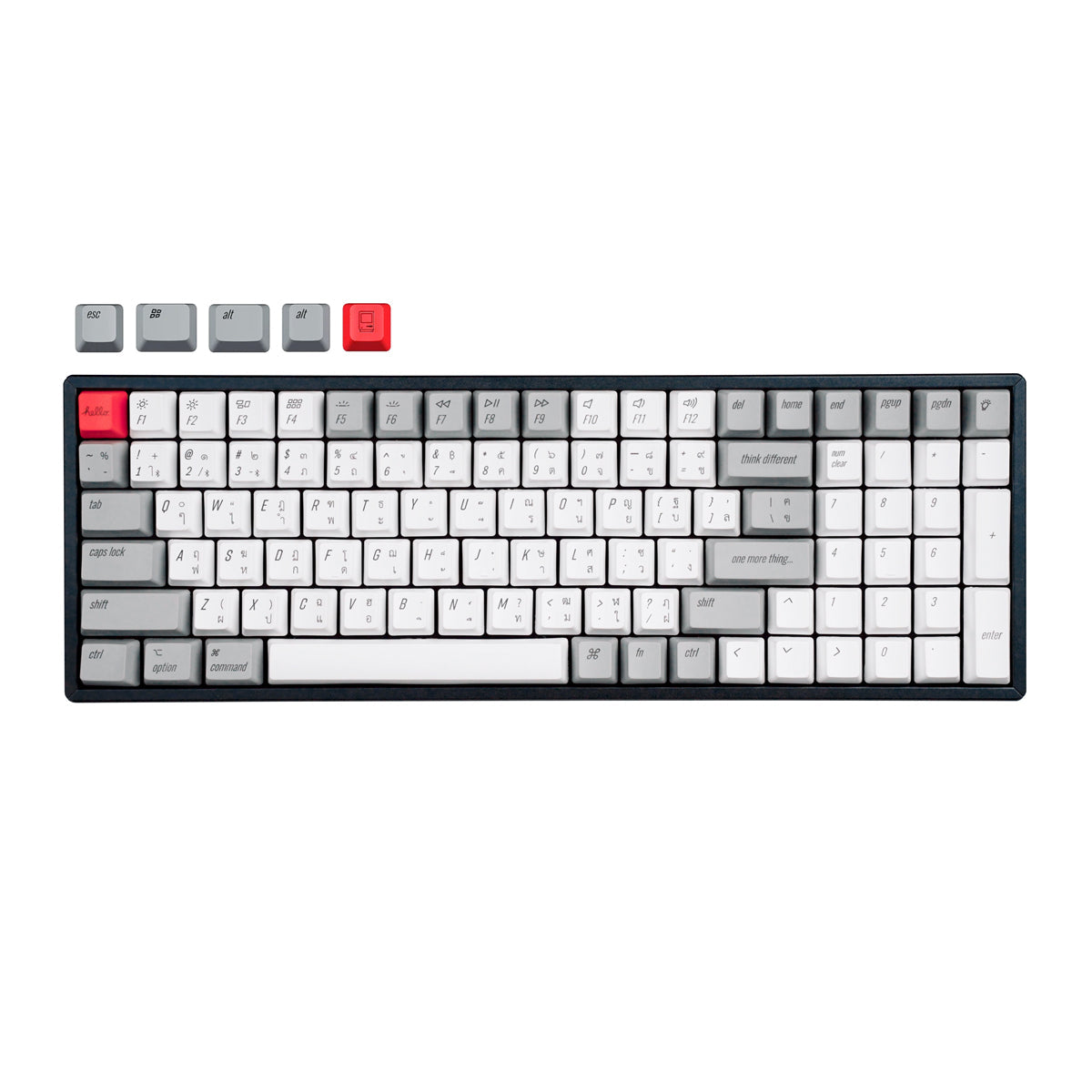 Keychron OEM Profile PBT Retro Keycap Set - Keychron
