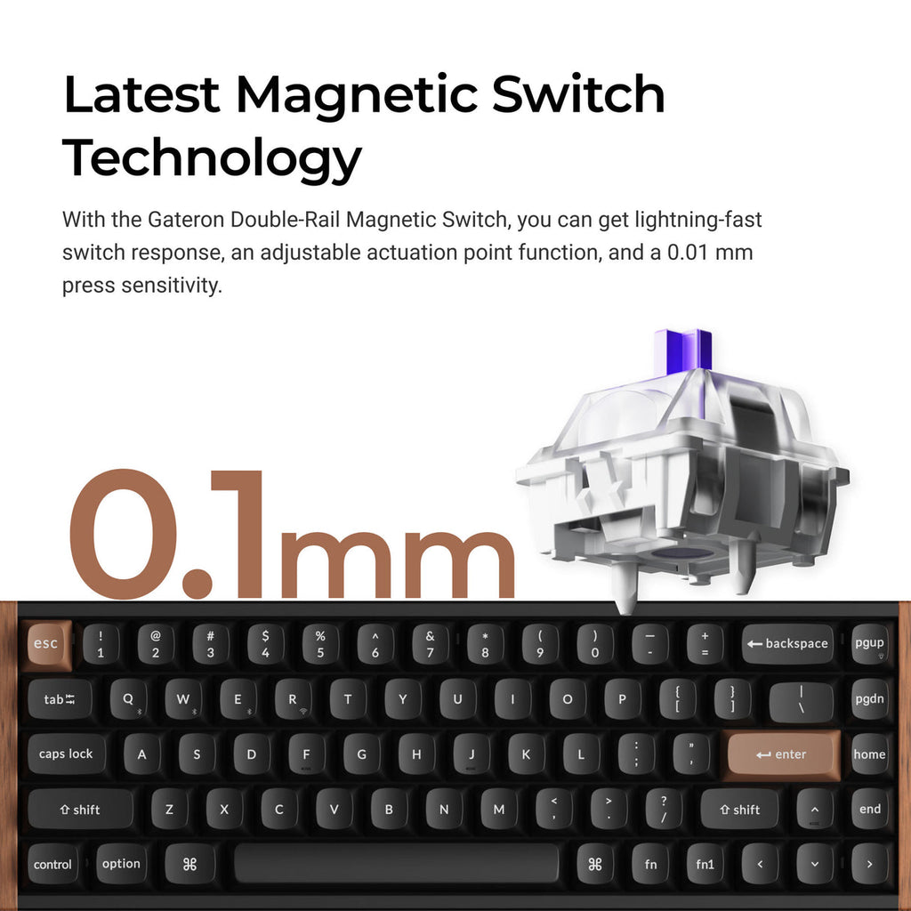 Keychron K6 HE Wireless Magnetic Switch Custom Keyboard - Keychron Thailand