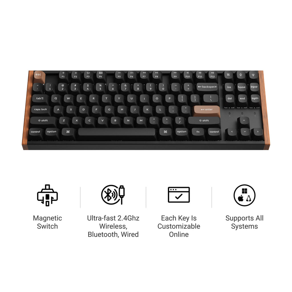 Keychron K8 HE Wireless Magnetic Switch Custom Keyboard - Keychron Thailand