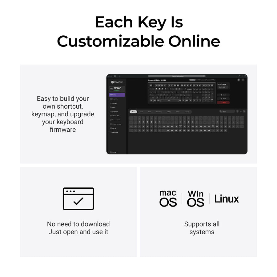 Keychron K10 Ultra 8K Wireless Custom Mechanical