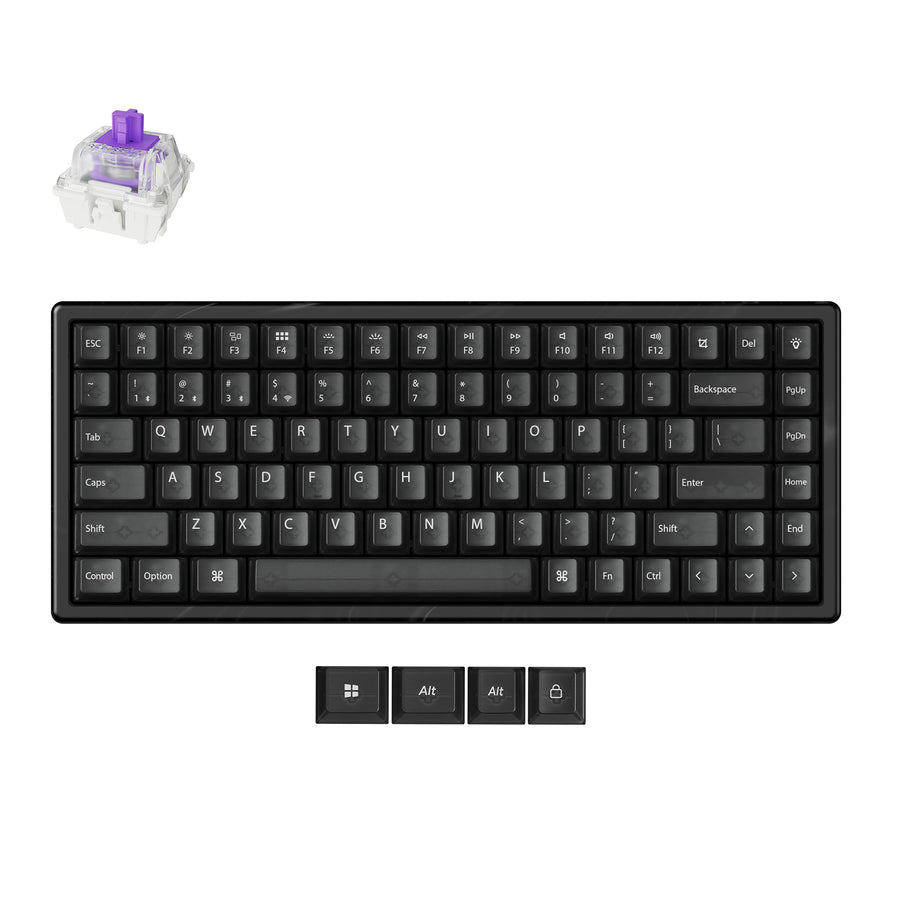 Keychron K2 TMR Wireless Magnetic Switch Custom Keyboard - Resin Edition