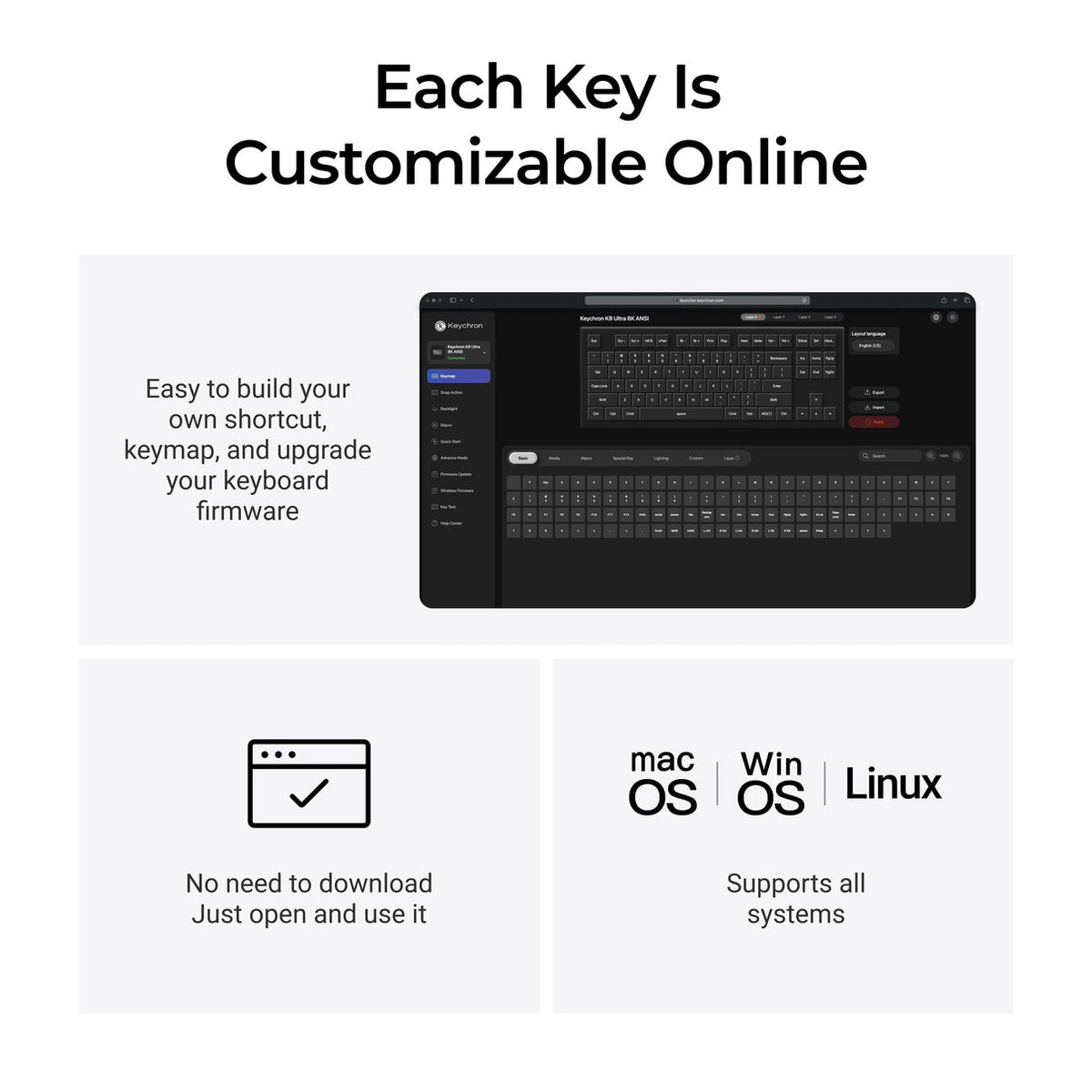 Keychron K8 Ultra 8K Wireless Custom Mechanical