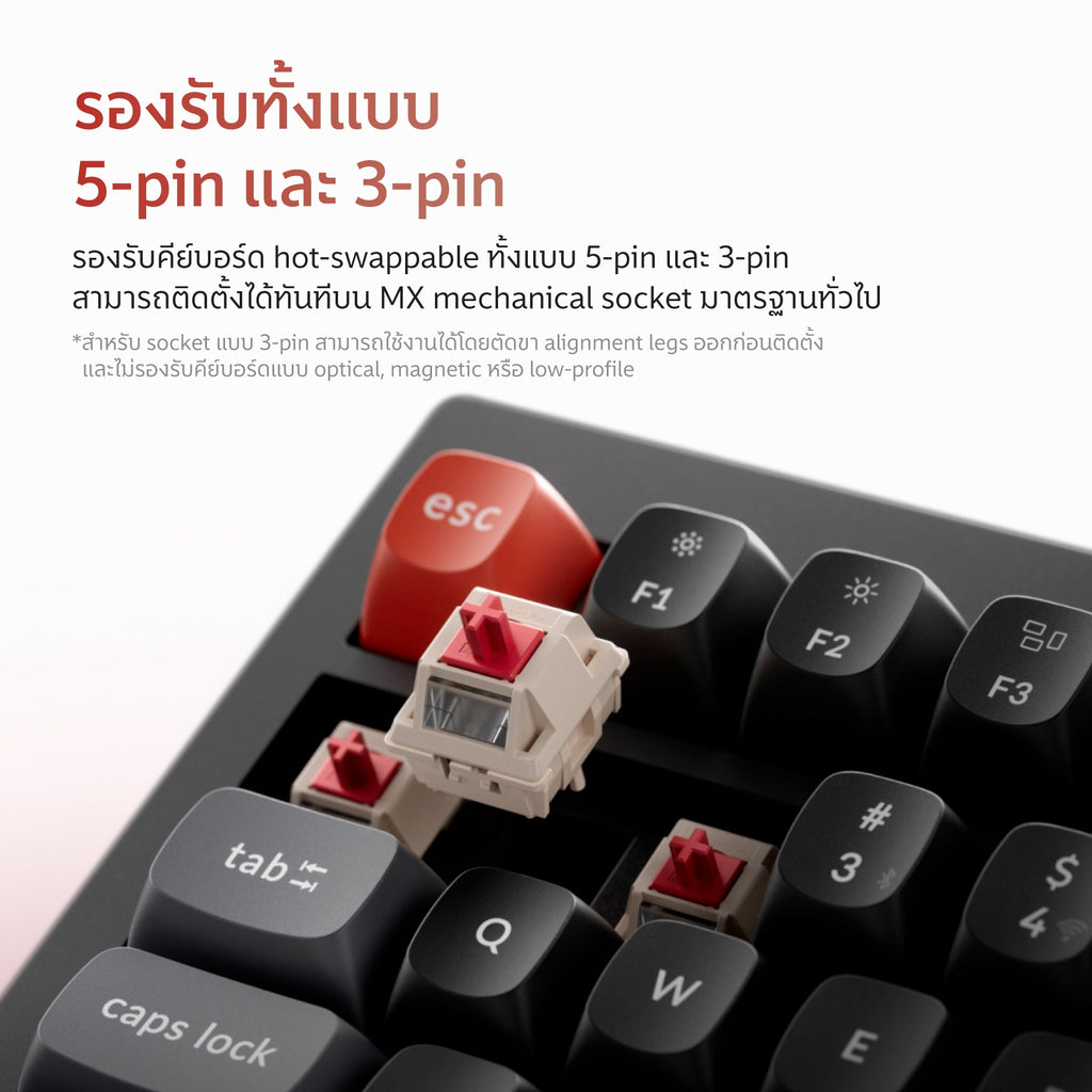 Keychron Silk POM Switch Set - Keychron Thailand