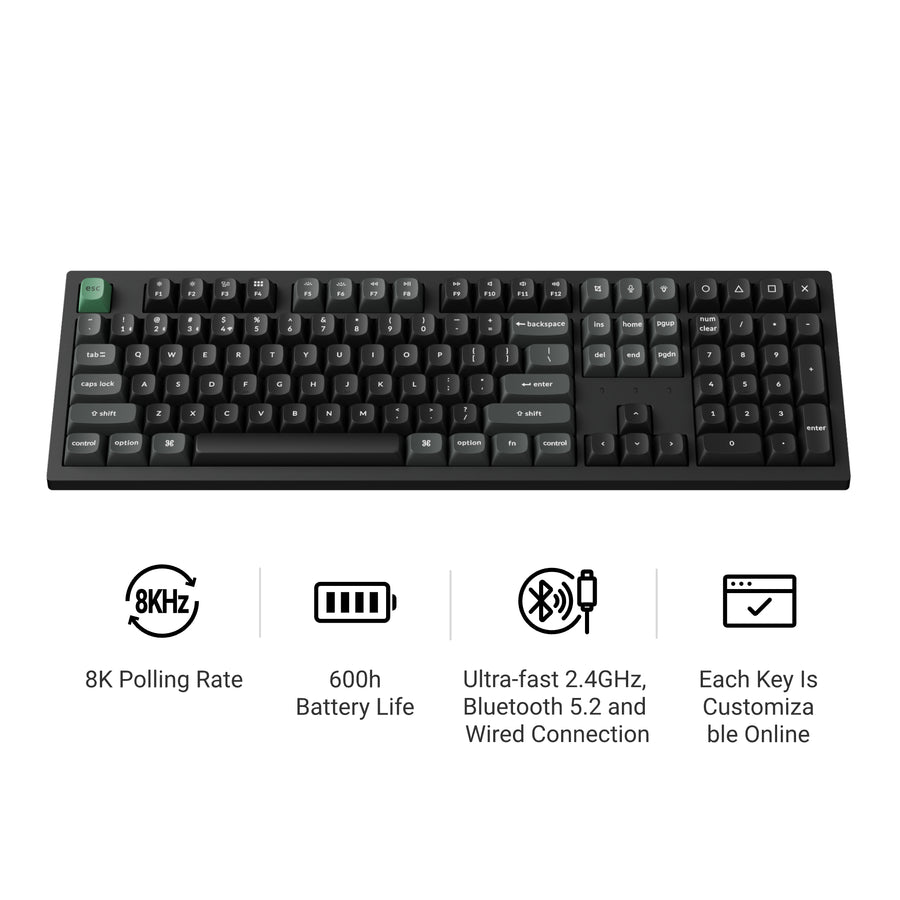 Keychron K10 Ultra 8K Wireless Custom Mechanical
