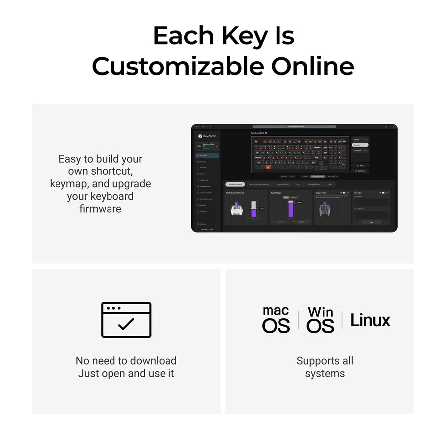 Keychron Q5 HE 8K Magnetic Switch Keyboard - Keychron Thailand