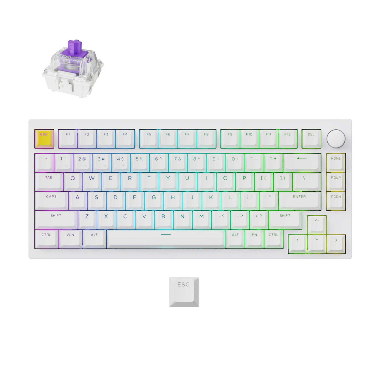 Lemokey P1 HE Wireless Magnetic Switch Custom Gaming Keyboard - Keychron Thailand
