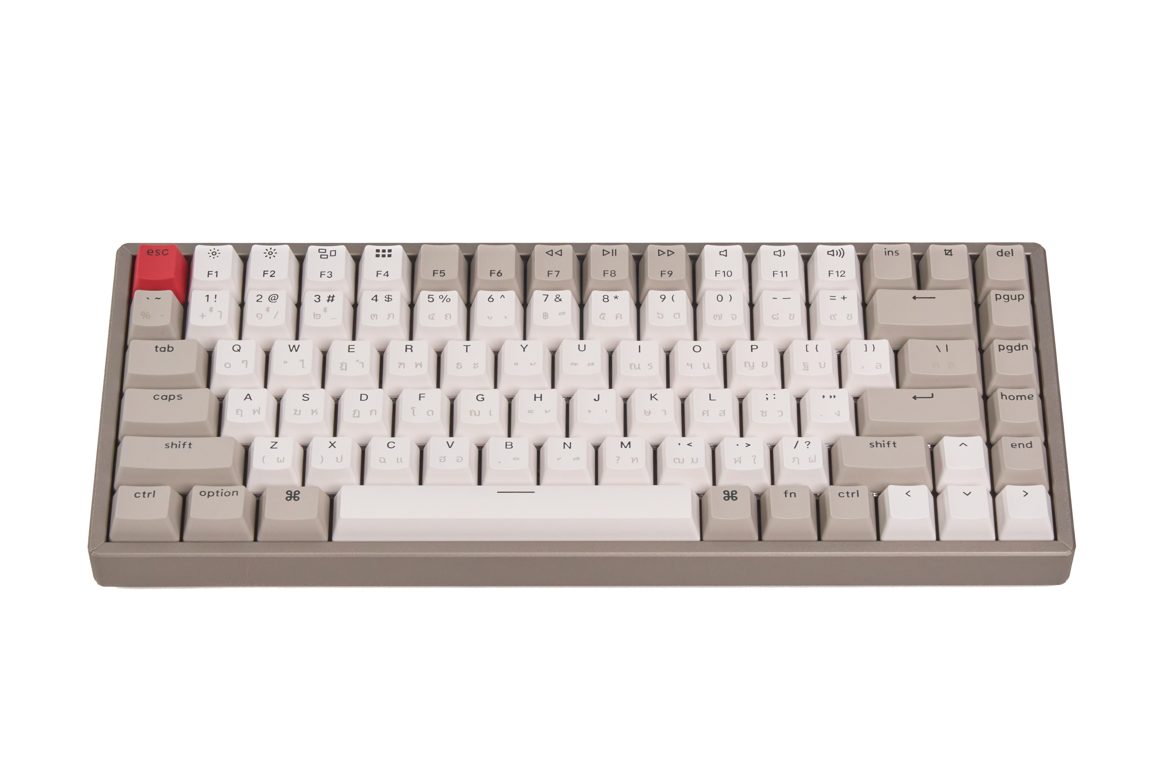 Keychron K2 Retro Version (Non-Backlight) Wireless Mechanical Keyboard - Keychron Thailand
