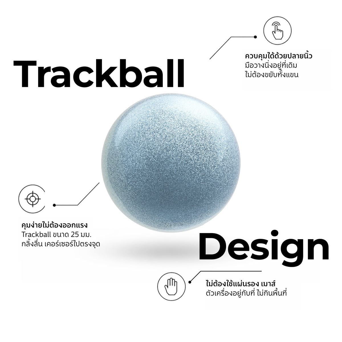 Keychron Nape Pro Wireless Trackball Mouse