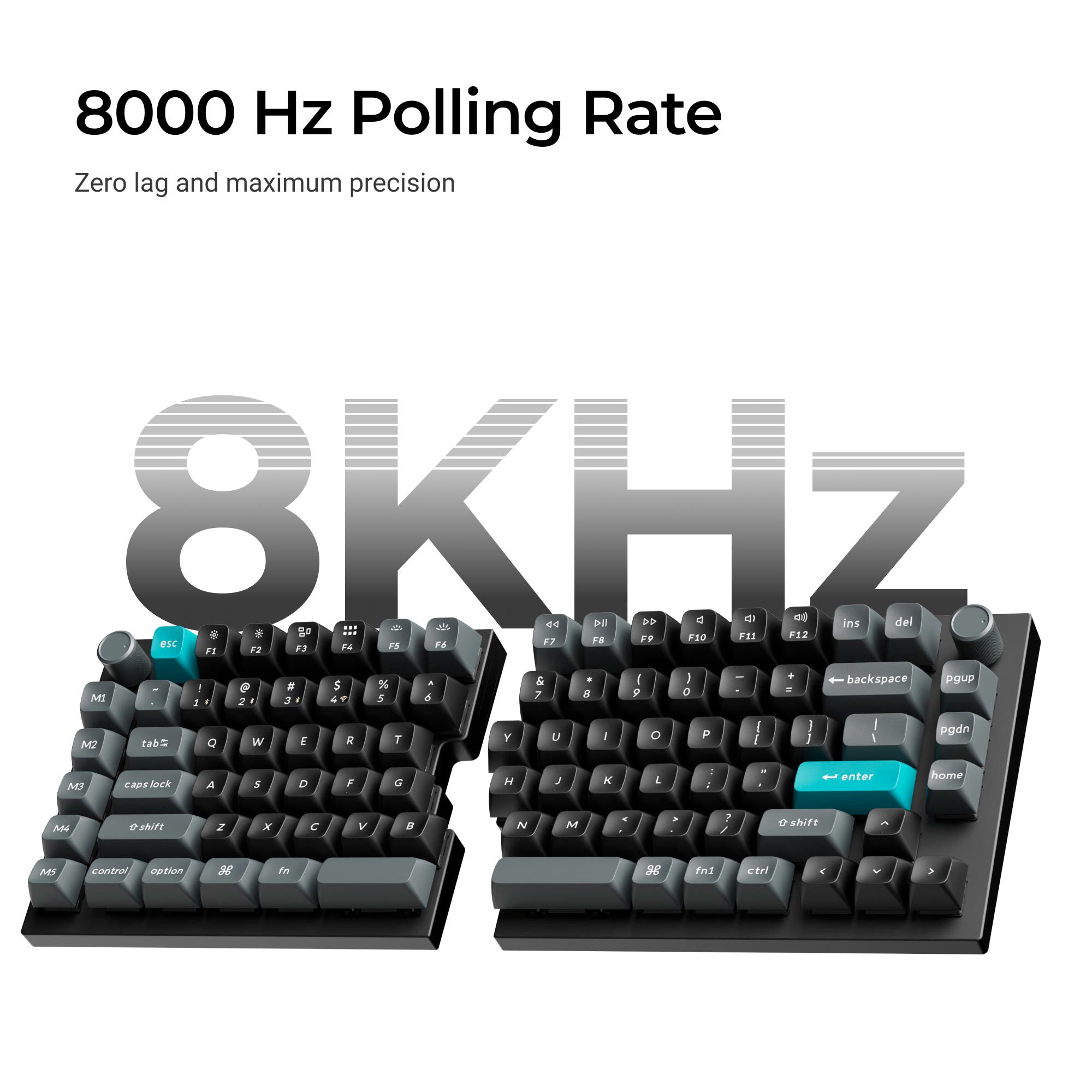 Keychron Q11 Ultra 8K Wireless Split Design Custom Mechanical Keyboard