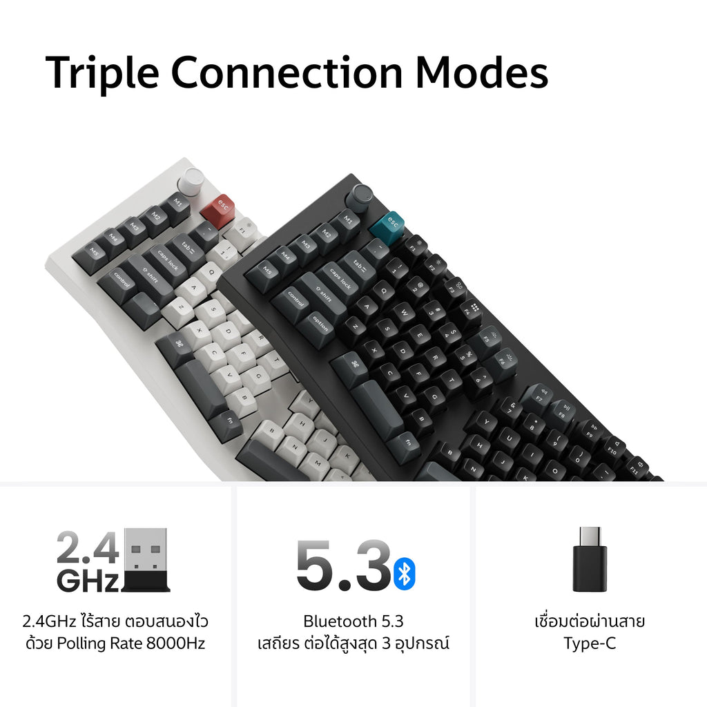 Keychron Q13 Ultra 8K Wireless Custom Mechanical Keyboard
