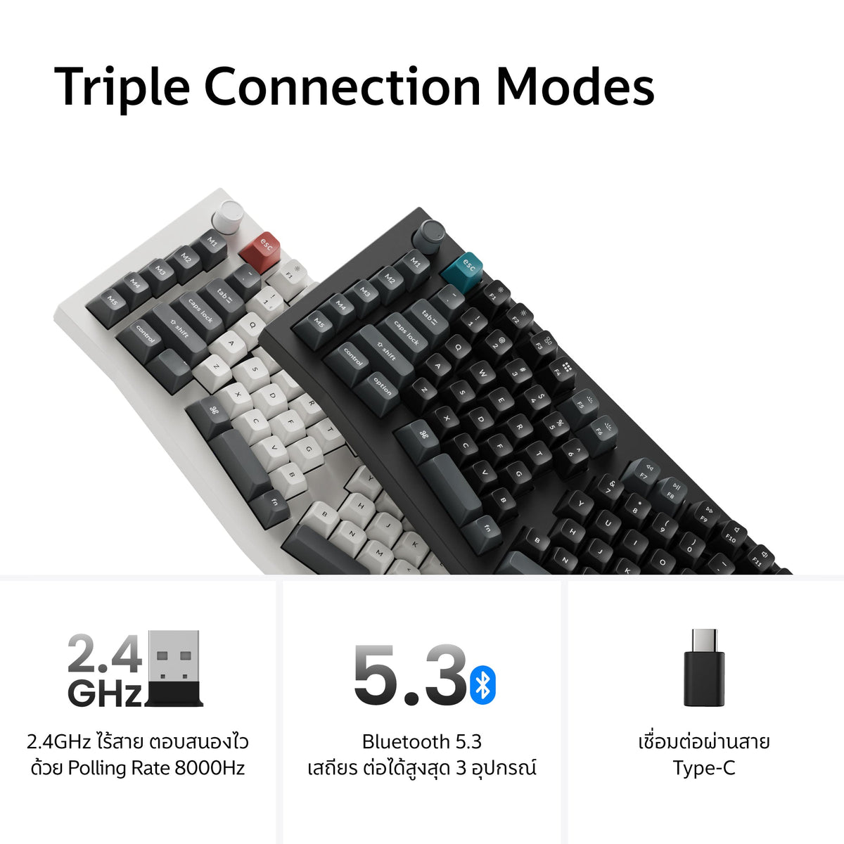 Keychron Q13 Ultra 8K Wireless Custom Mechanical Keyboard