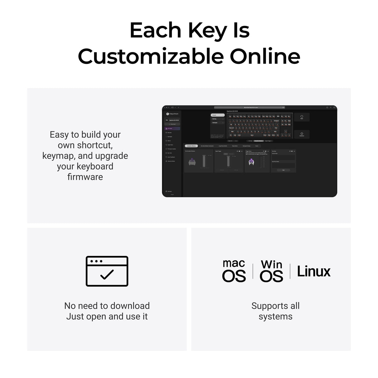 Keychron Q3 HE 8K Magnetic TMR Switch Keyboard - Keychron Thailand