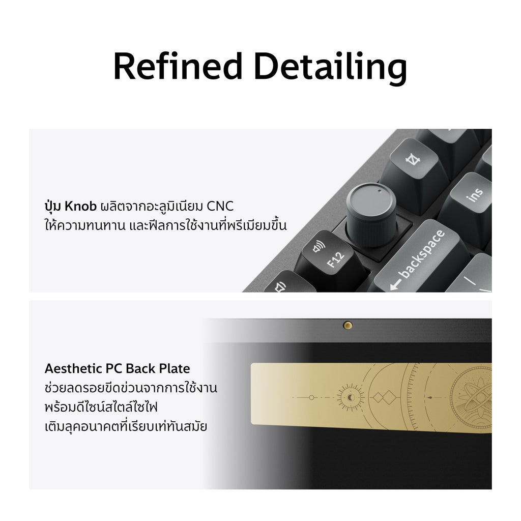 Keychron Q5 Ultra 8K Wireless Custom Mechanical Keyboard - Keychron Thailand