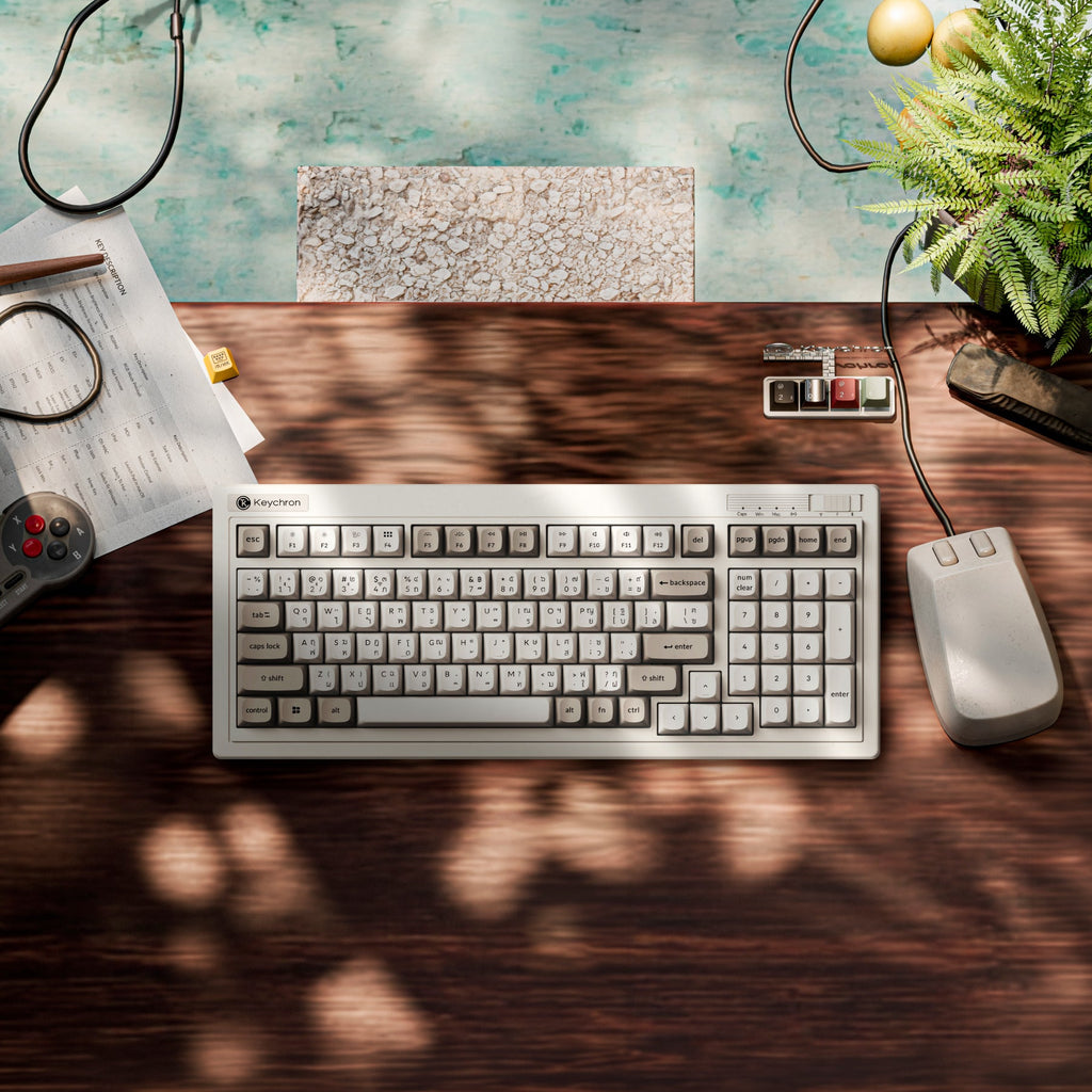 Keychron R5 Retro Wireless Mechanical Keyboard - Keychron Thailand