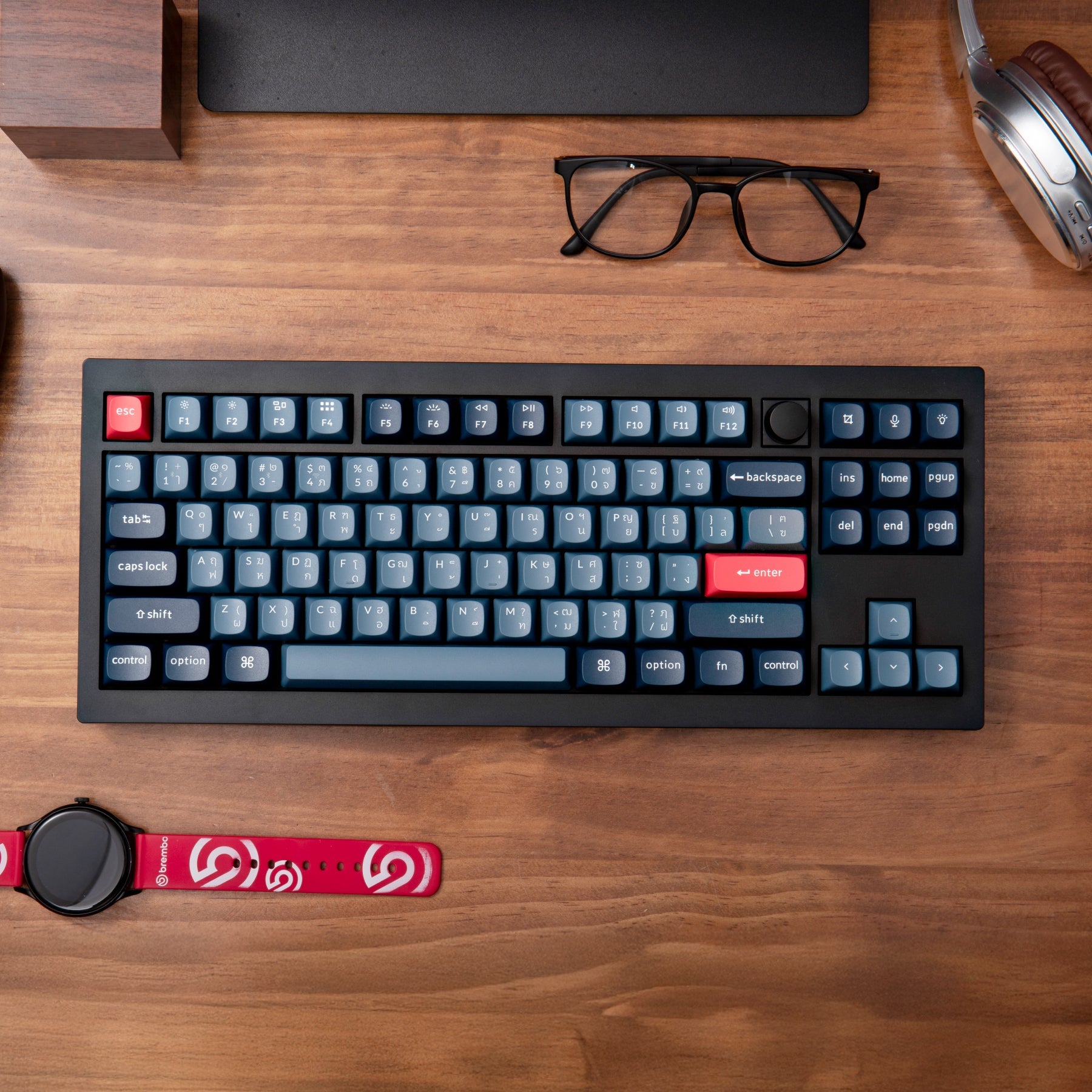 Keychron V3 Max QMK/VIA Wireless Custom Mechanical Keyboard - Keychron Thailand