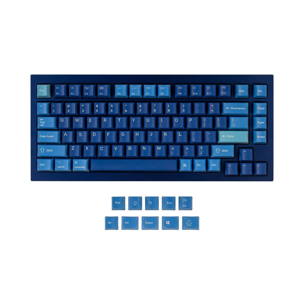 Q1 & K2 OEM Dye-Sub PBT Keycap Set - Ocean - Keychron